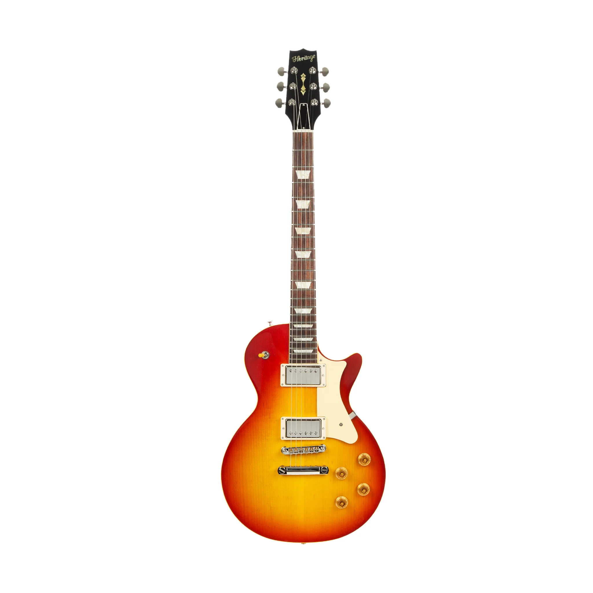 Custom Shop Core Collection H-150 Plain Top Electric Guitar With Case, Dark Cherry Sunburst BY Heritage - Musical Instruments available at DOYUF