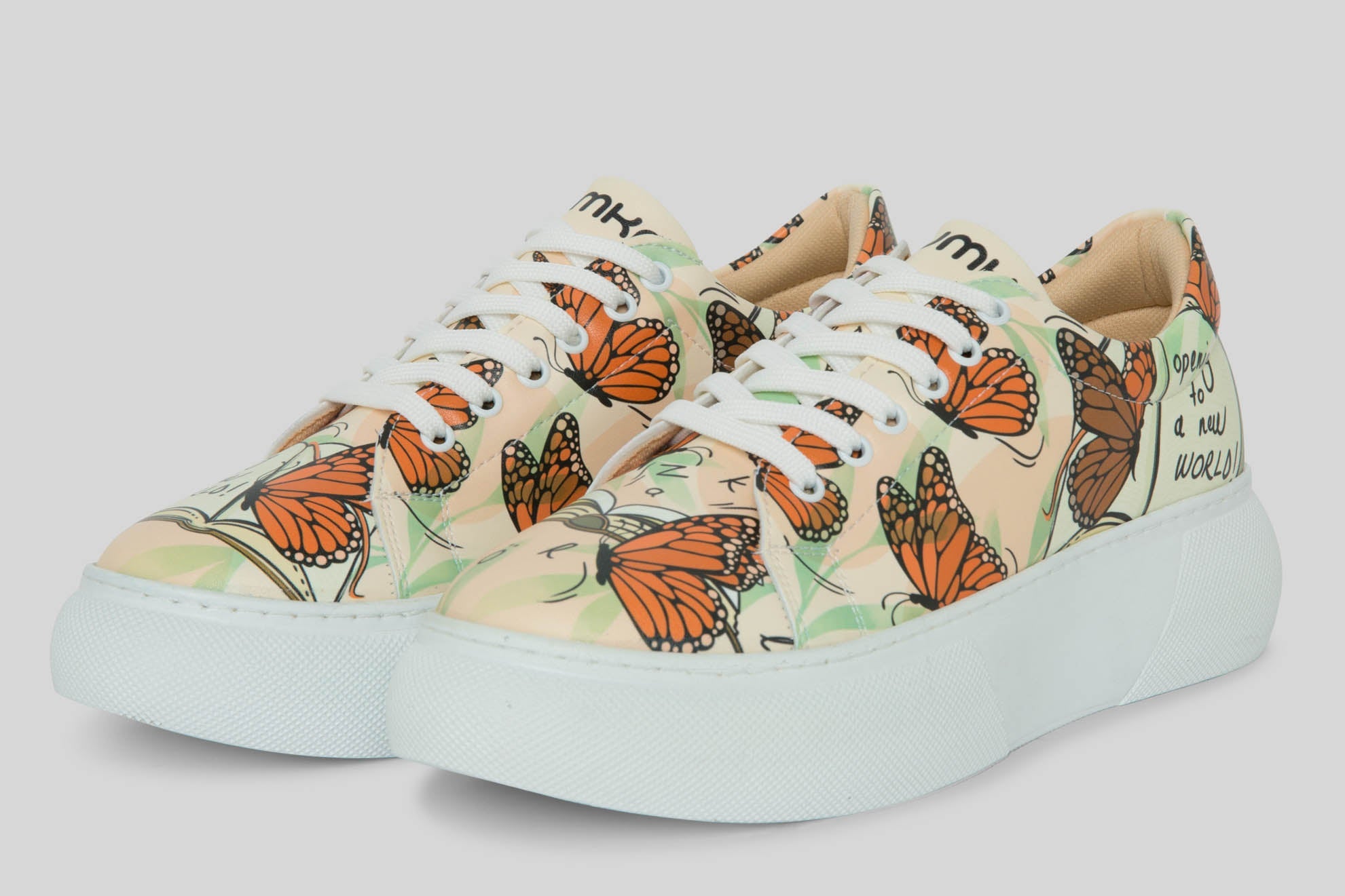 The Book and Butterflies Sneakers BY Mumka - Sneakers available at DOYUF