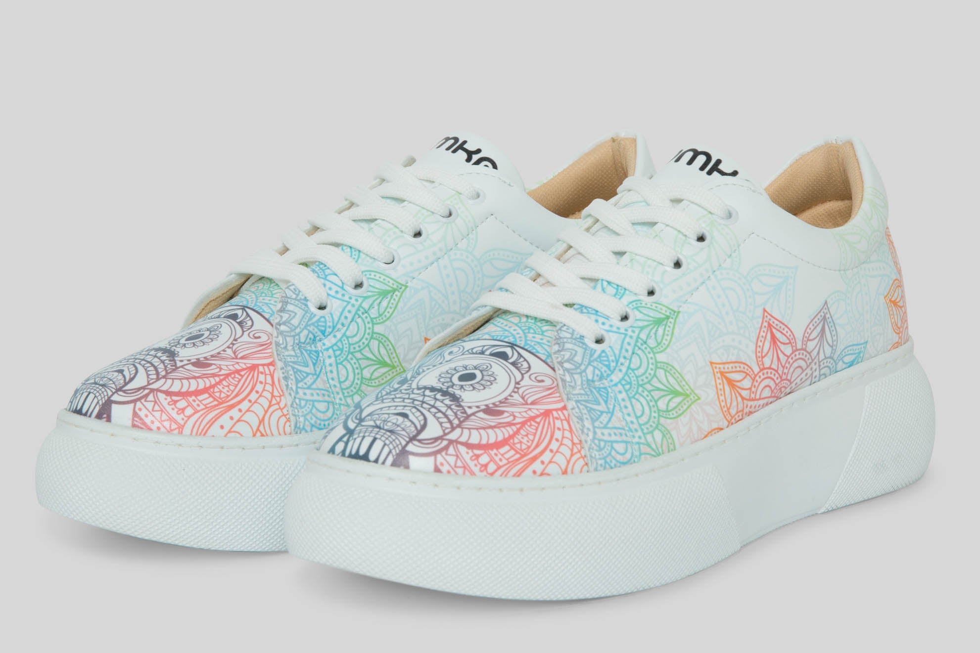 Mandala Elephant Sneakers BY Mumka - Sneakers available at DOYUF