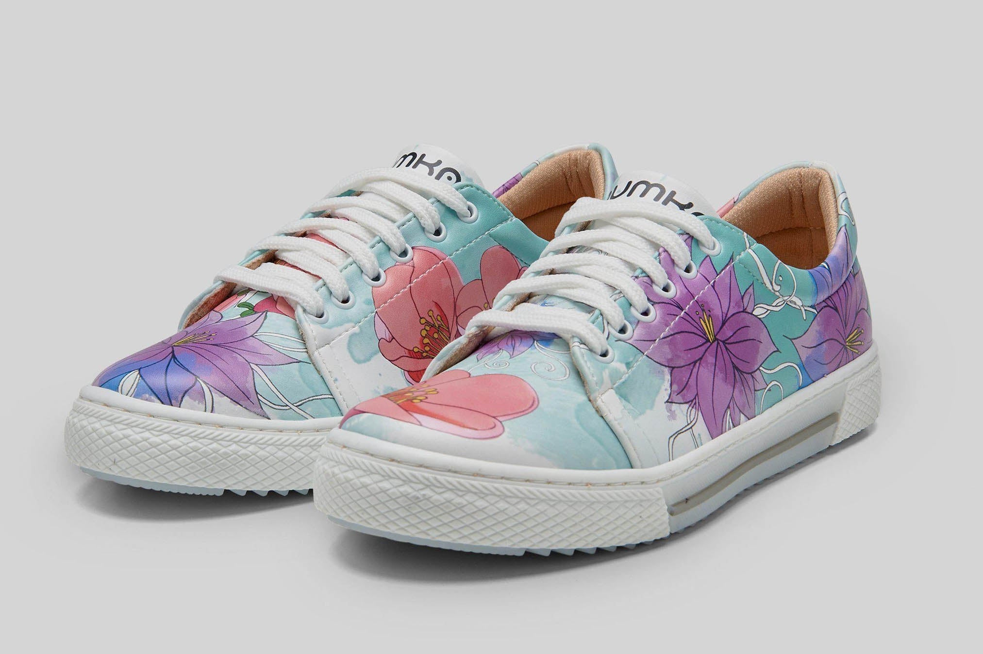 Orchids and Lillies Sneakers BY Mumka - Sneakers available at DOYUF