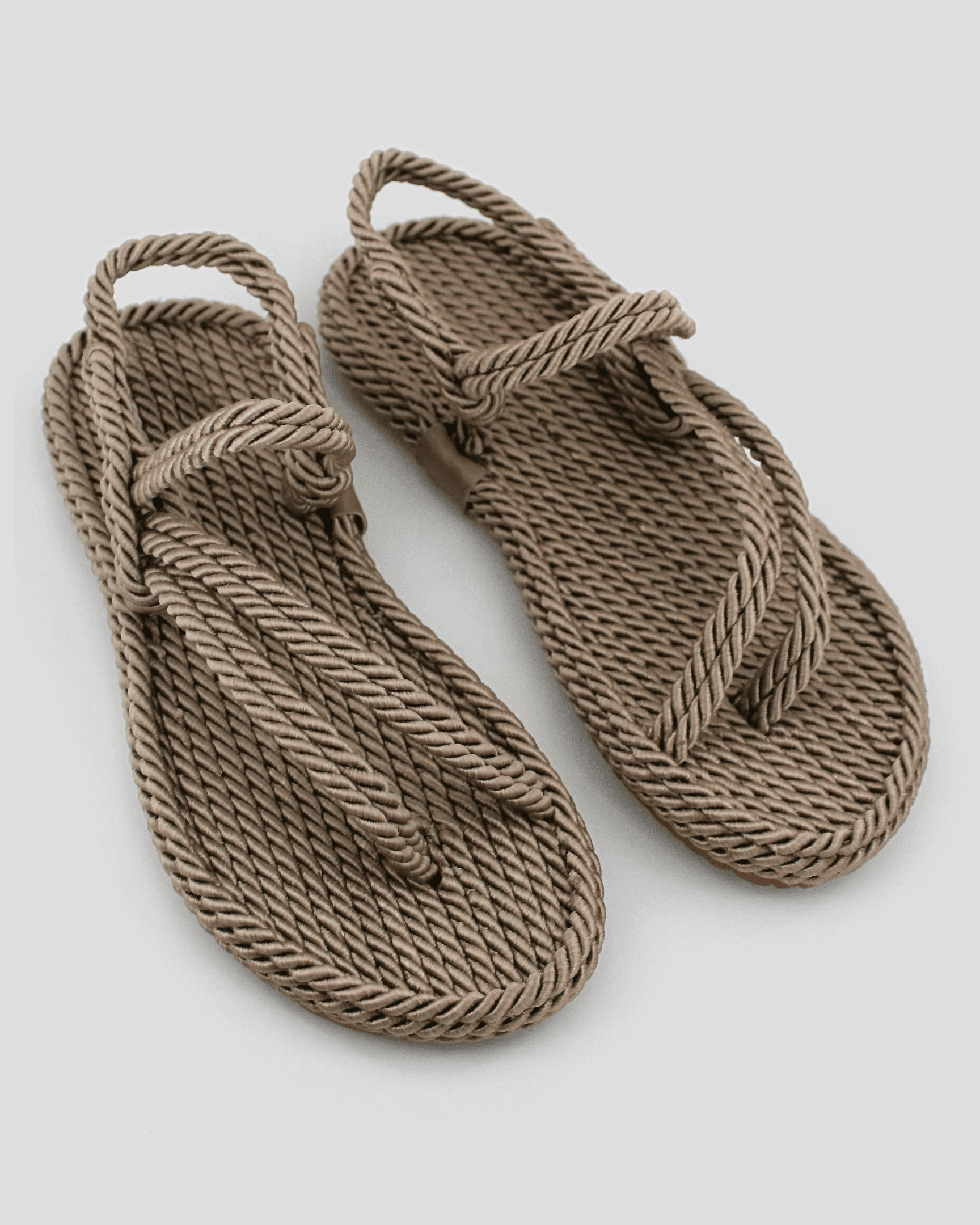 Rope Sandals Crossed out - Sand BY Mumka - Sandals available at DOYUF